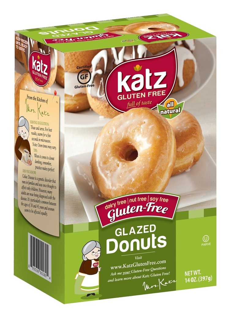 Donut glazed 6/11.3oz Katz