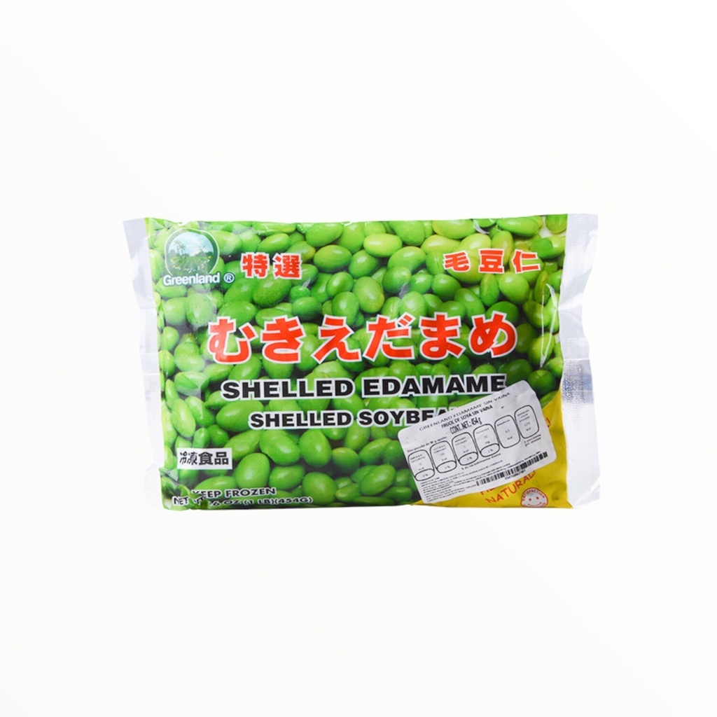 Soy Beans Edamame SHELLED 24/1lb "Greenland"