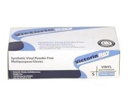 Gloves Vinyl MEDIUM PWDR Free Victoria Bay