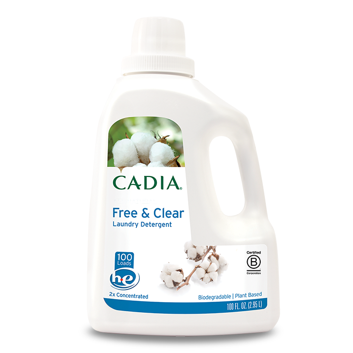 CADIA Laudry Ditergent Liq 2x Free&Clr 4/2.95ltr 

