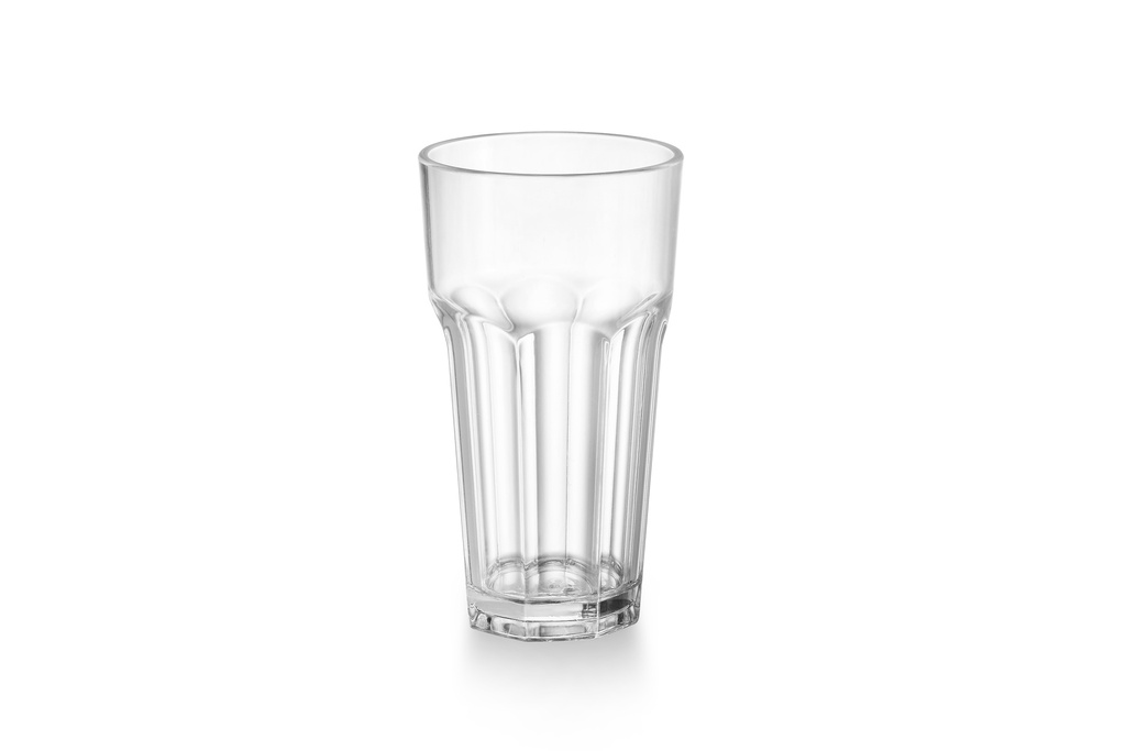 Acrylic drinking cup tumbler L 360ml 7.7*14.1cm 12/cs