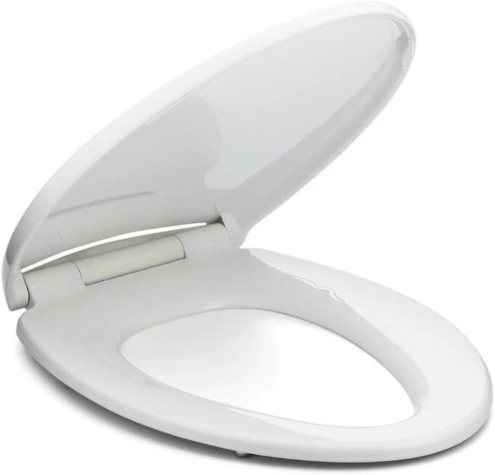 Seat - Round Plastic Rubber bumpers White Niagara