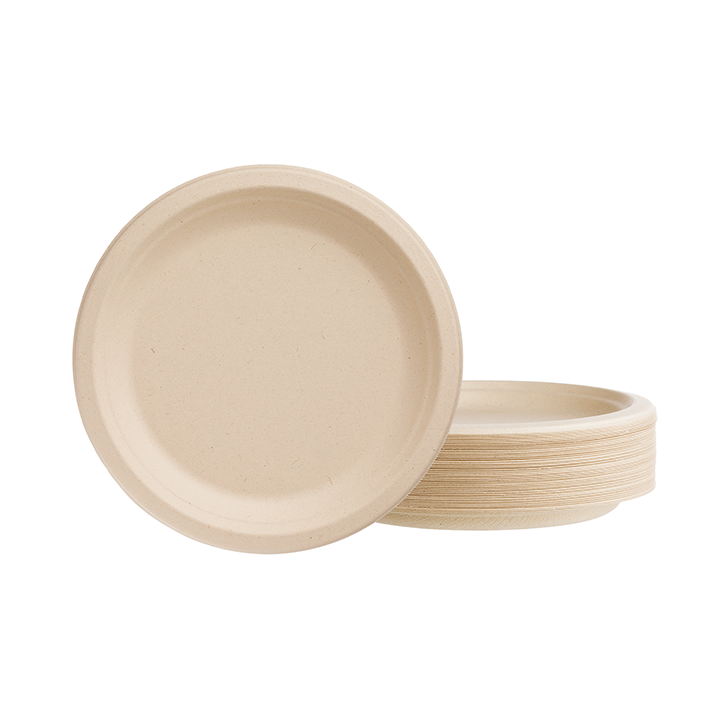 New Gen. 9'' round plate, natual color 230*20.6mm 20/50