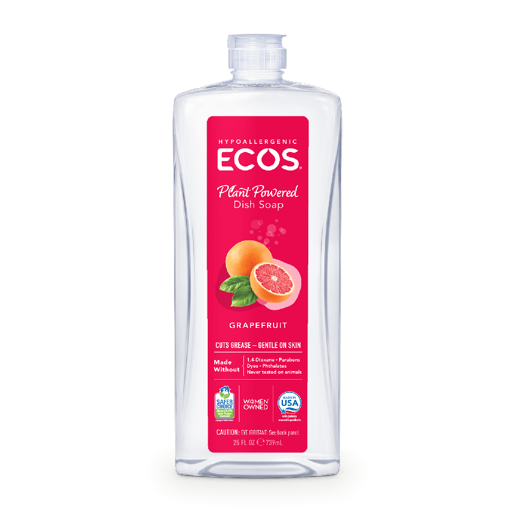 ECOS Dishmate grapefruit, 6/25oz