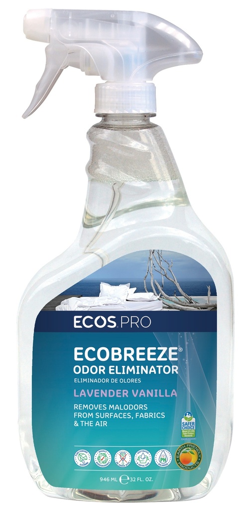 ECOS® Pro EcoBreeze Odor eliminator Lavender-Vanilla 6/32oz