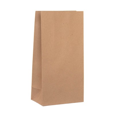 Food bag without window Kraft 20/50ct