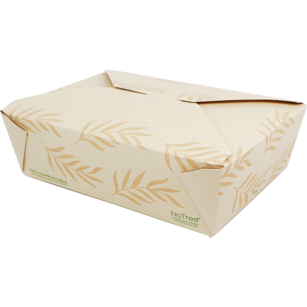 No Tree paper #3 take-out container 4/50ct