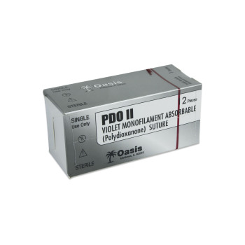 Oasis PDO suture size 2-0 needle 12/bx