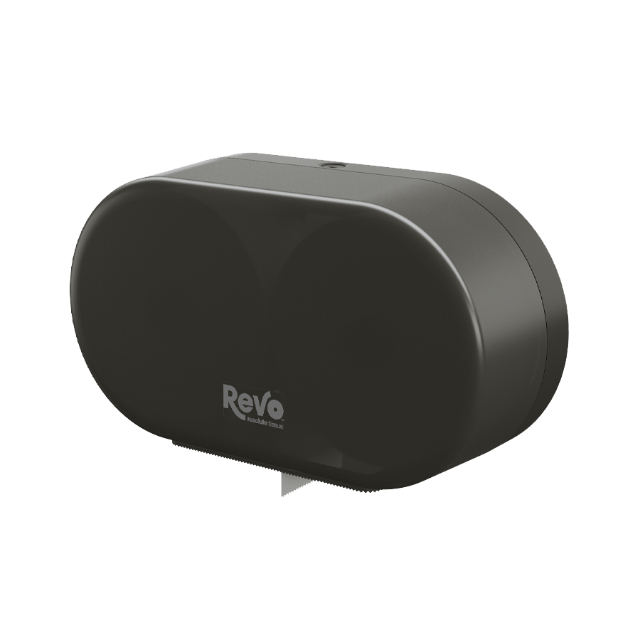 Revo® Mini-Jumbo Twin Tissue Dispenser, SMK