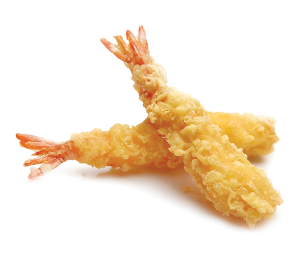 Shrimp tempura 16/20 pre-fried 4/30pc tail/on Tetsujin