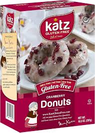 Donut Cranberry 6/10.5oz Katz 