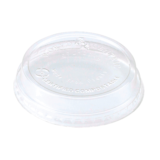 [CPL-CS-9] 4-9oz Cup clear RAISED Lids-Ingeo 40/50 CPL-CS-9