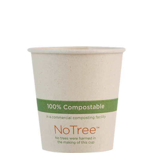 [CU-SU-4] Cup Hot 4oz " NO TREE " 20/50ct # CU-SU-4