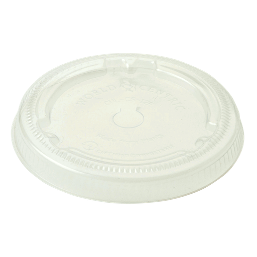 [CUL-CS-12F] COLD CUP LID 10-20oz CPLA Comp-Bio-20/50 # CUL-CS-12F