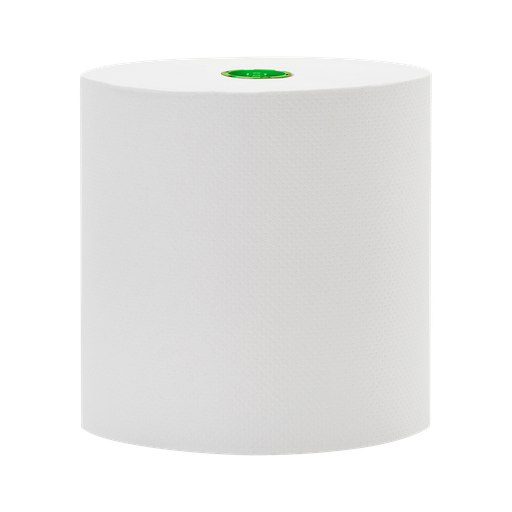 [225815] Revo® Hardwound Towel Rolls, White, 1-Ply, 6/800''