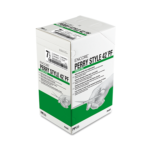 [surgicalglove] Encore Perry Style 42 PF. latex surgical gloves powder-free 
