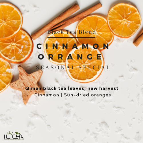 [ILCHAB03] IL-CHA organic tea wholesale bag 2lb - Cinnamon orange