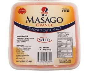 [85030] Masago Orange "Tetsujin" Iceland wild capelin 4.4lb 