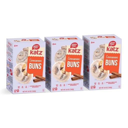 [katz1071] GF Cinnamon Buns Katz 6/8/25g